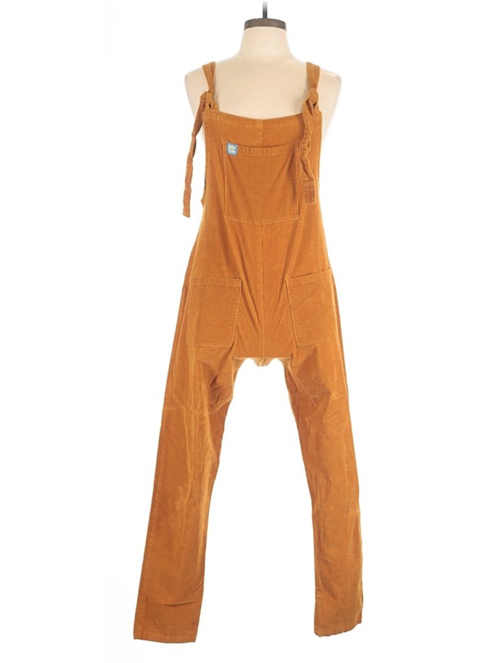 Lucy & Yak Original Corduroy Dungarees Mustard Amber W32 / UK 14 / US 10 NWOT Or